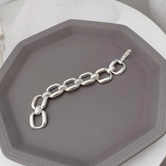 Vintage Thick Chain Bracelet for Women