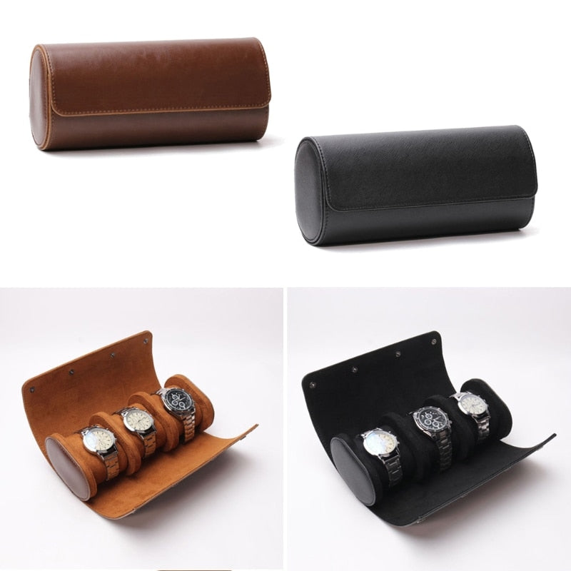 Watch roll travel case hot sale