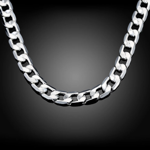 Men's 925 Sterling Silver Necklace