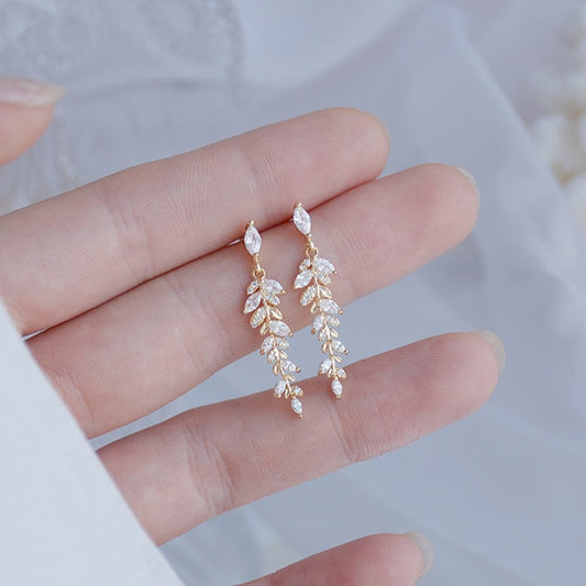 Delicate 14K Gold Plated Earrings