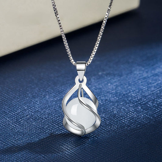 Water-Drop Pendant Necklace